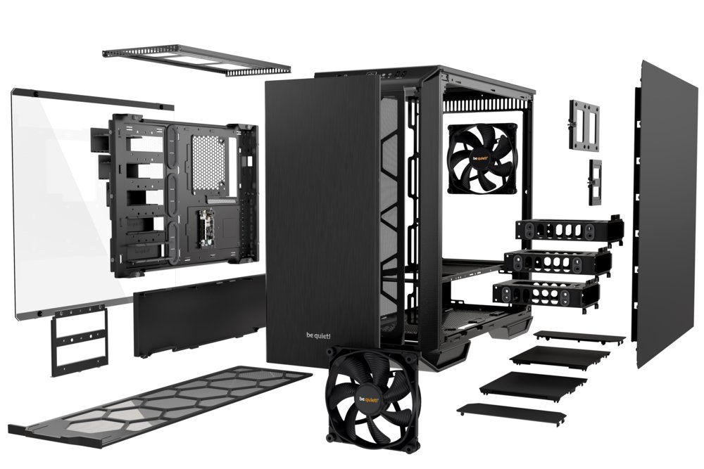 be quiet! Dark Base 700 | Midi Tower Case | Zwart 4 be quiet! Dark Base 700 | Midi Tower Case | Zwart - Afbeelding 4