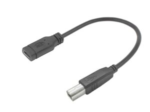 ACT Adapterkabel | USB Type-C (Female) naar USB-B 2.0 (Printer) | 0