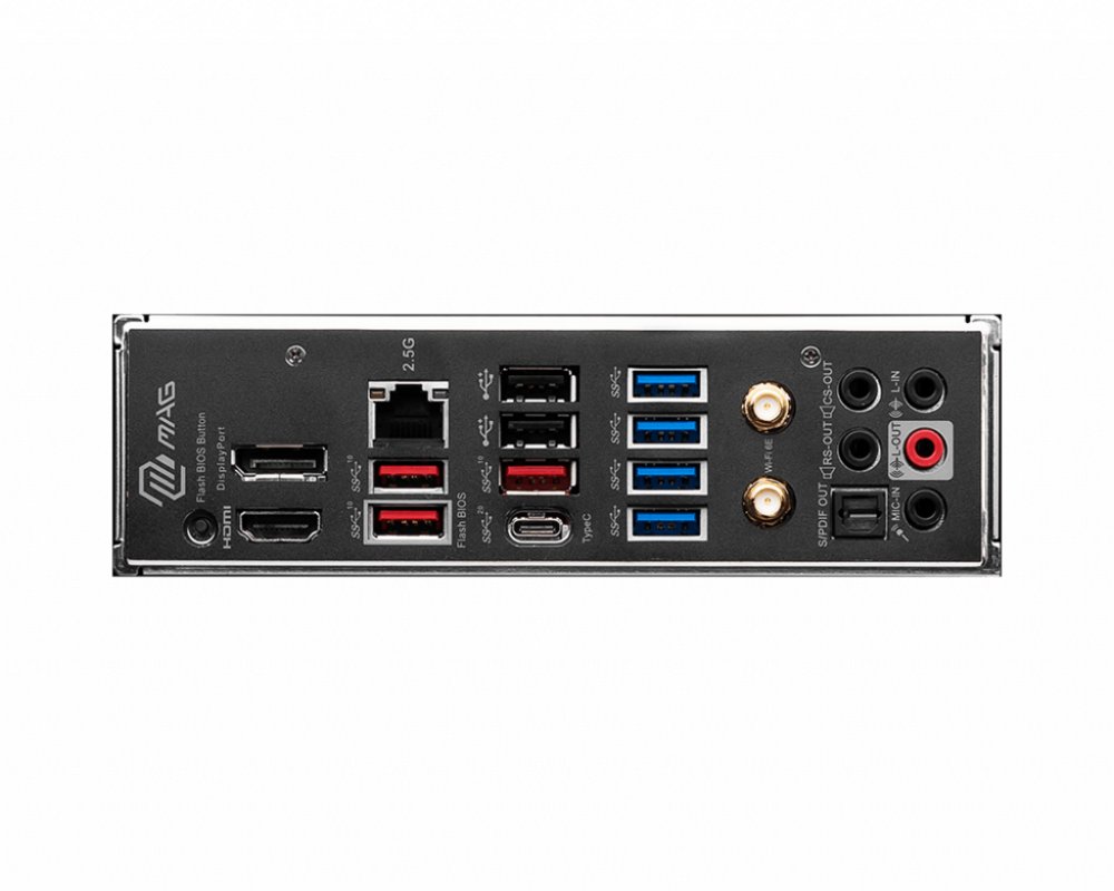 MSI MAG B650 Tomahawk WIFI | Socket LGA 1700 | AMD B650 | 4xDDR5 | ATX | Moederbord 4 MSI MAG B650 Tomahawk WIFI | Socket LGA 1700 | AMD B650 | 4xDDR5 | ATX | Moederbord - Afbeelding 4