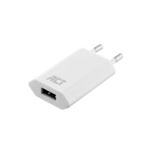 ACT AC2105 oplader voor mobiele apparatuur Wit Binnen