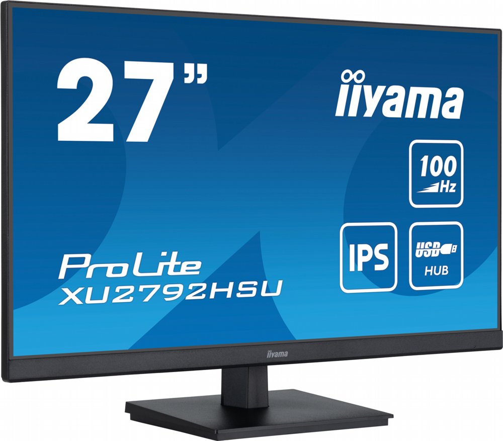 iiyama ProLite XU2792HSU-B6 27" | 1920x1080 IPS | 100Hz | USB Hub | Monitor 1 iiyama ProLite XU2792HSU-B6 27" | 1920x1080 IPS | 100Hz | USB Hub | Monitor