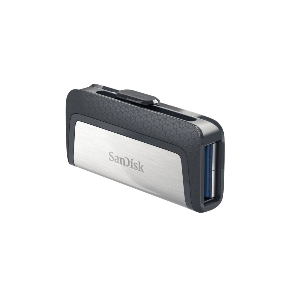 SanDisk Ganda UltraType | 256GB USB-C 3.2 & USB-A 3.2 Flash Drive | Zilver 5 SanDisk Ganda UltraType | 256GB USB-C 3.2 & USB-A 3.2 Flash Drive | Zilver - Afbeelding 5