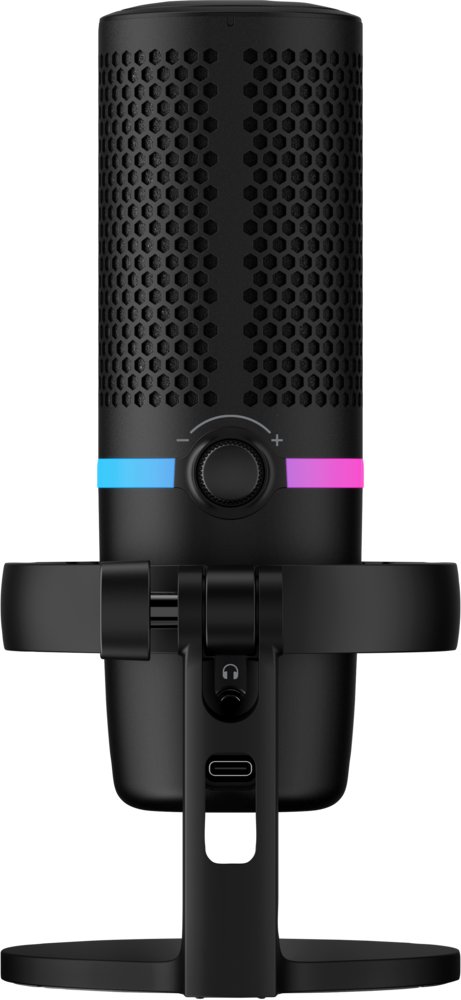 HyperX DuoCast | USB-microfoon | RGB-verlichting | Voor pc en console | Zwart 3 HyperX DuoCast | USB-microfoon | RGB-verlichting | Voor pc en console | Zwart - Afbeelding 3