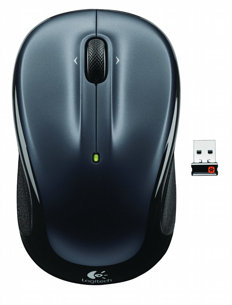 Logitech M325 | Draadloze Muis | Links- en Rechtshandig | RF | 1000 DPI | Zwart 1 Logitech M325 | Draadloze Muis | Links- en Rechtshandig | RF | 1000 DPI | Zwart