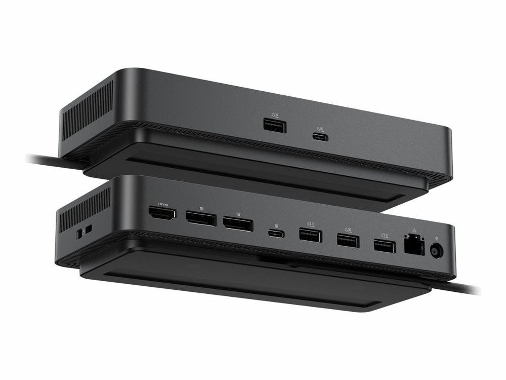 Dell Pro WD25 | Docking Station | USB-C | USB 3.2 Gen 2 | 100 W Power Delivery | Zwart 2 Dell Pro WD25 | Docking Station | USB-C | USB 3.2 Gen 2 | 100 W Power Delivery | Zwart - Afbeelding 2