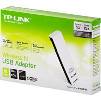 TP-Link TL-WN821N | Wi-Fi 4 USB Adapter | 300 Mbps | 2,4 GHz | USB 2.0 | Zwart 2 4 GHz | USB 2.0 | Zwart