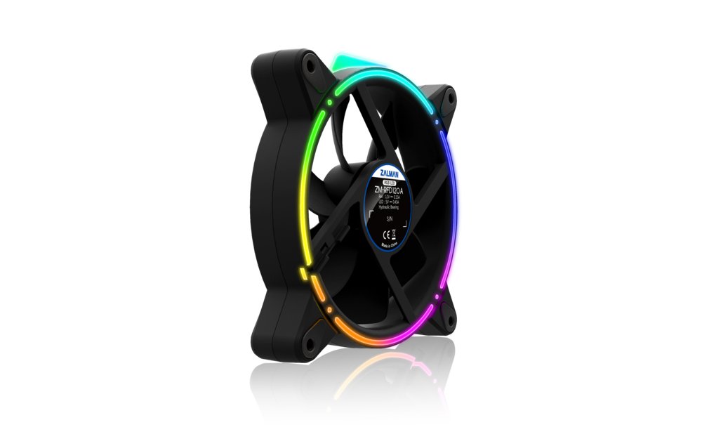 Zalman ZM-RFD120A RGB | 120mm Case Fan 6 Zalman ZM-RFD120A RGB | 120mm Case Fan - Afbeelding 6