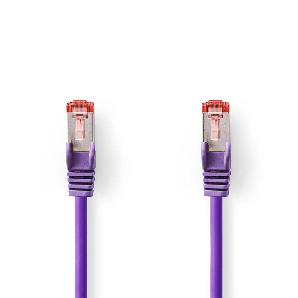 Nedis S/FTP Cat 6 Netwerkkabel | 2 m | Violet 1 Nedis S/FTP Cat 6 Netwerkkabel | 2 m | Violet