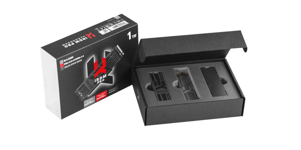 Goodram IRDM PRO | 2TB NVMe SSD | M.2 Gen4 | 7.000MB/s Lezen | 6.850MB/s Schrijven | Heatsink 3 Goodram IRDM PRO | 2TB NVMe SSD | M.2 Gen4 | 7.000MB/s Lezen | 6.850MB/s Schrijven | Heatsink - Afbeelding 3
