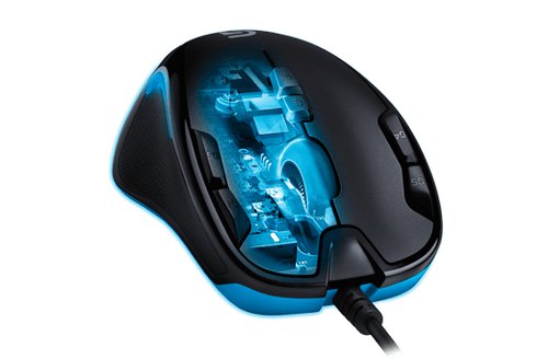Logitech G300s | Bekabelde Gaming Muis | Links- en Rechtshandig | USB-A | 2 500 DPI | Zwart 5 Logitech G300s | Bekabelde Gaming Muis | Links- en Rechtshandig | USB-A | 2 500 DPI | Zwart - Afbeelding 5
