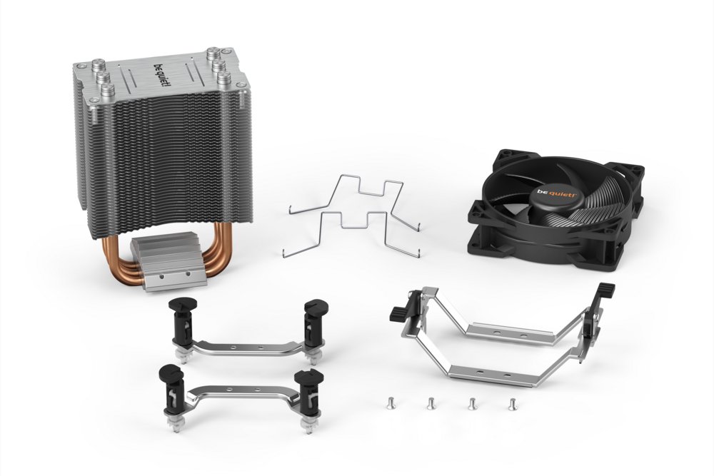 be quiet! Pure Rock Slim 2 | 130W TDP | 155mm Hoogte | 92mm Fan | CPU Luchtkoeler 6 be quiet! Pure Rock Slim 2 | 130W TDP | 155mm Hoogte | 92mm Fan | CPU Luchtkoeler - Afbeelding 6