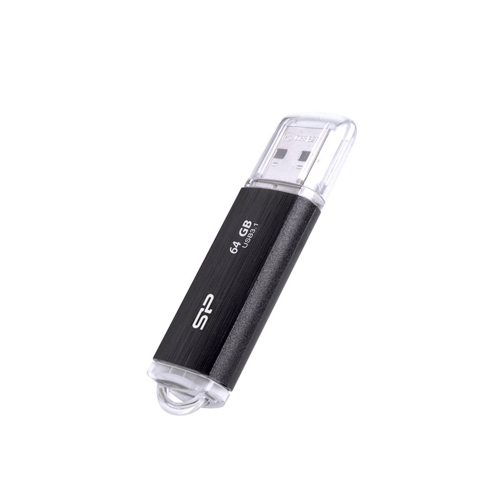 Silicon Power Blaze B02 | 64GB USB-A 3.2 Flash Drive | Zwart 2 Silicon Power Blaze B02 | 64GB USB-A 3.2 Flash Drive | Zwart - Afbeelding 2