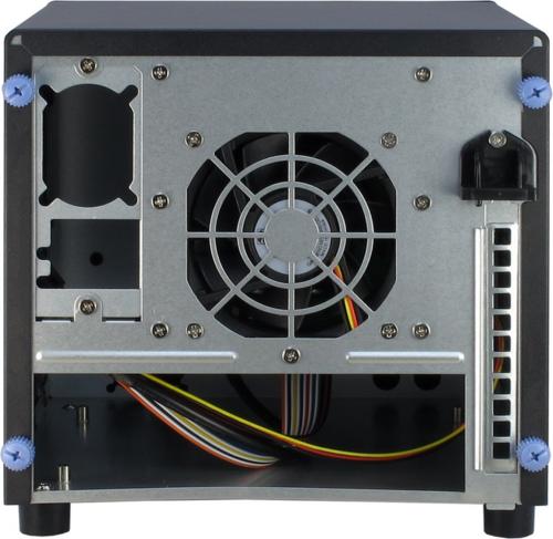 Inter-Tech SC-4100 | ITX NAS Case | Zwart 4 Inter-Tech SC-4100 | ITX NAS Case | Zwart - Afbeelding 4