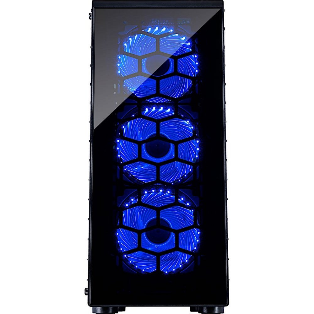 Inter-Tech CXC2 Blue Light | Midi Tower Case | Zwart 12 Inter-Tech CXC2 Blue Light | Midi Tower Case | Zwart - Afbeelding 12