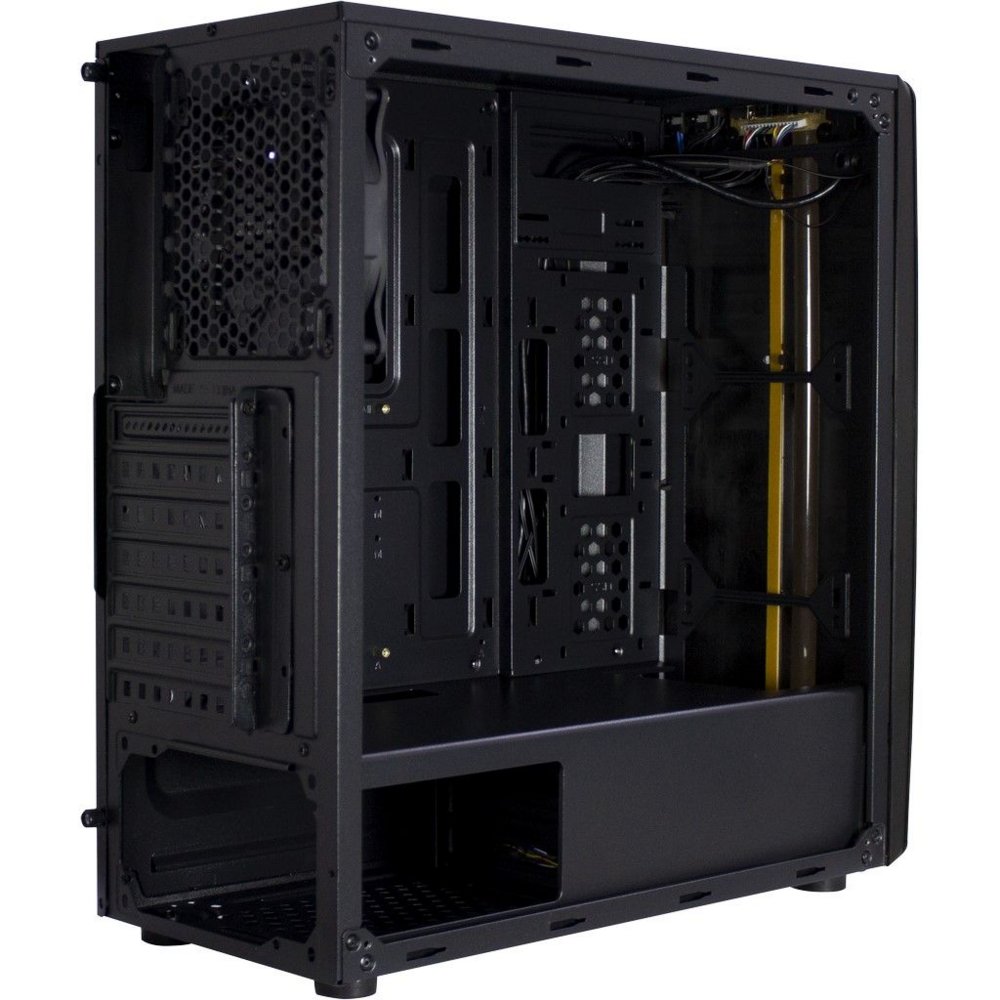 Inter-Tech Thunder Blue Light | Midi Tower Case | Zwart 8 Inter-Tech Thunder Blue Light | Midi Tower Case | Zwart - Afbeelding 8