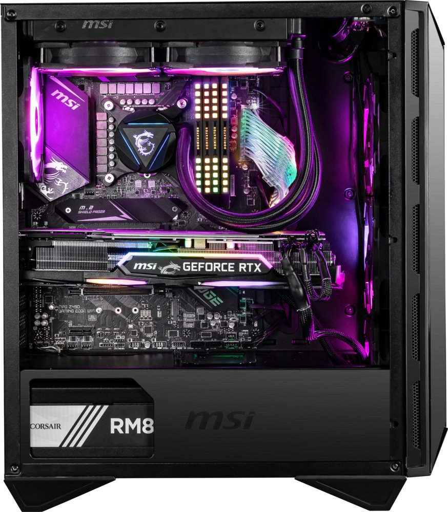 MSI MPG Gungnir 110R RGB | Midi Tower Case | Zwart 13 MSI MPG Gungnir 110R RGB | Midi Tower Case | Zwart - Afbeelding 13