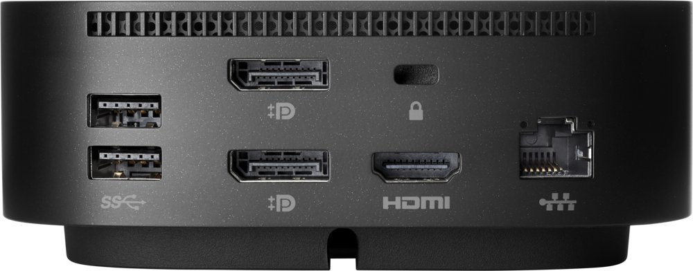 HP 5TW10AA G5 | USB-C Docking Station | Dual 4K | 100W Power Delivery | Zwart 3 HP 5TW10AA G5 | USB-C Docking Station | Dual 4K | 100W Power Delivery | Zwart - Afbeelding 3