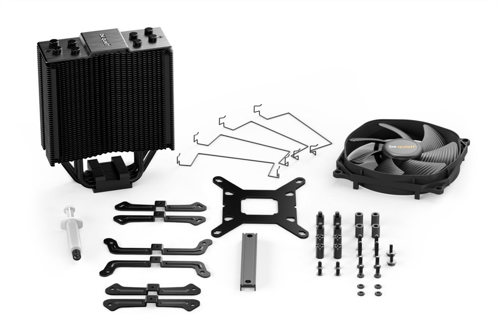 be quiet! Dark Rock Slim | 180W TDP | 159mm Hoogte | 120mm Fan | CPU Luchtkoeler 7 be quiet! Dark Rock Slim | 180W TDP | 159mm Hoogte | 120mm Fan | CPU Luchtkoeler - Afbeelding 7