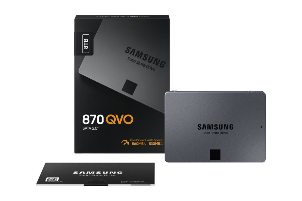 Samsung 870 QVO | 8TB SATA SSD | 2.5" | 560 MB/s Lezen | 530 MB/s Schrijven 9 Samsung 870 QVO | 8TB SATA SSD | 2.5" | 560 MB/s Lezen | 530 MB/s Schrijven - Afbeelding 9