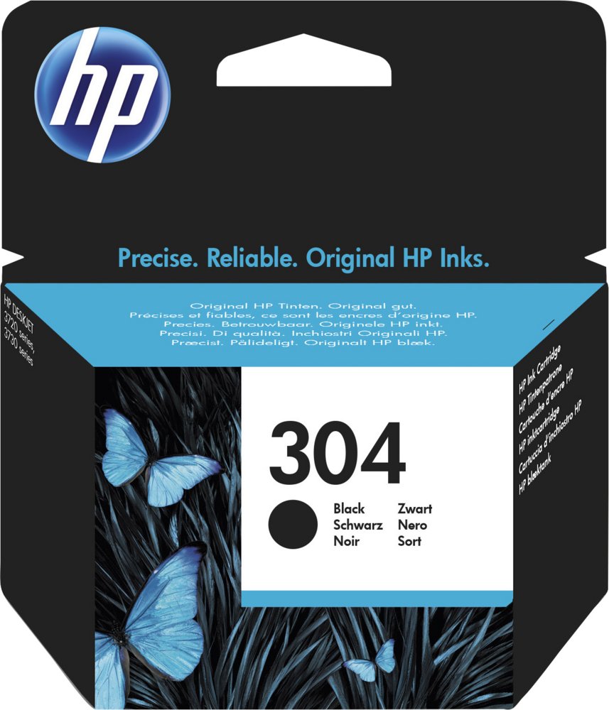 HP 304 | Originele Zwarte Inktcartridge 1 HP 304 | Originele Zwarte Inktcartridge