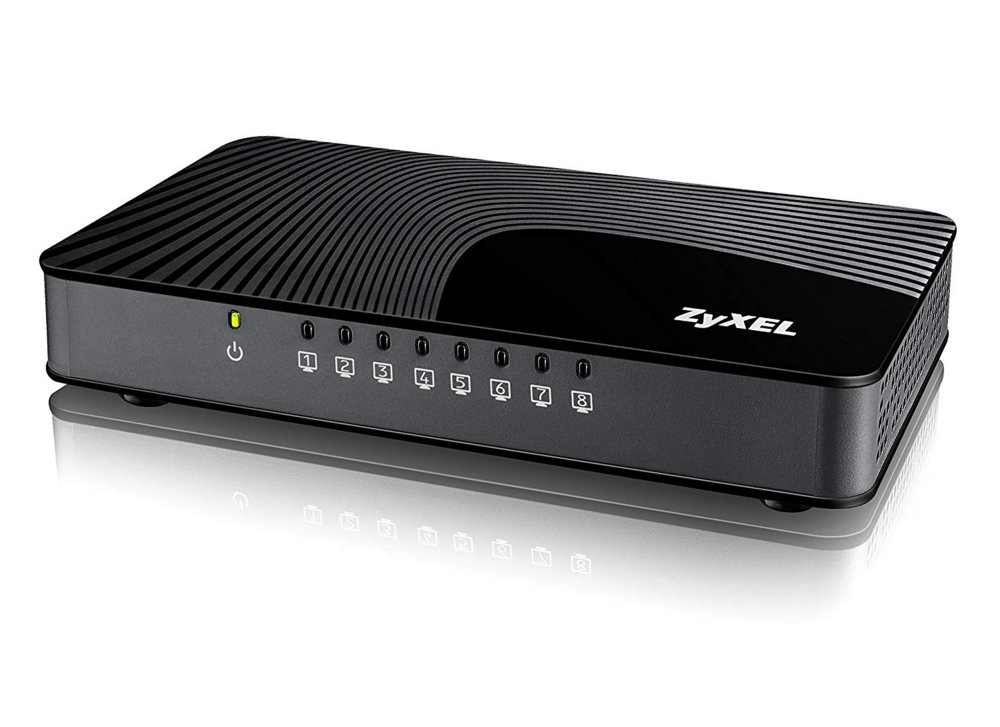 Zyxel GS-108S v2 | Unmanaged Switch | 8 Poorten | Gigabit Ethernet (10/100/1000 Mbps) | Zwart 1 Zyxel GS-108S v2 | Unmanaged Switch | 8 Poorten | Gigabit Ethernet (10/100/1000 Mbps) | Zwart