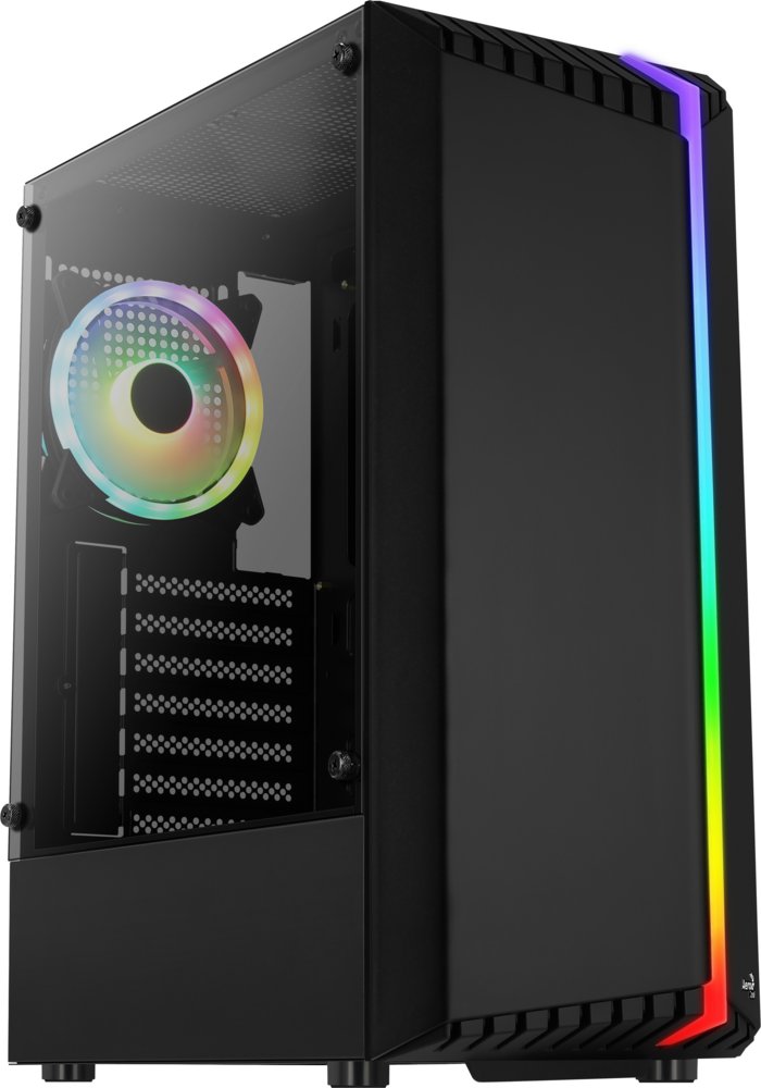 CASE Aerocool Bionic V2 MicroATX 2xUSB2.0 1XUSB 3.2 / RGB 1 CASE Aerocool Bionic V2 MicroATX 2xUSB2.0 1XUSB 3.2 / RGB