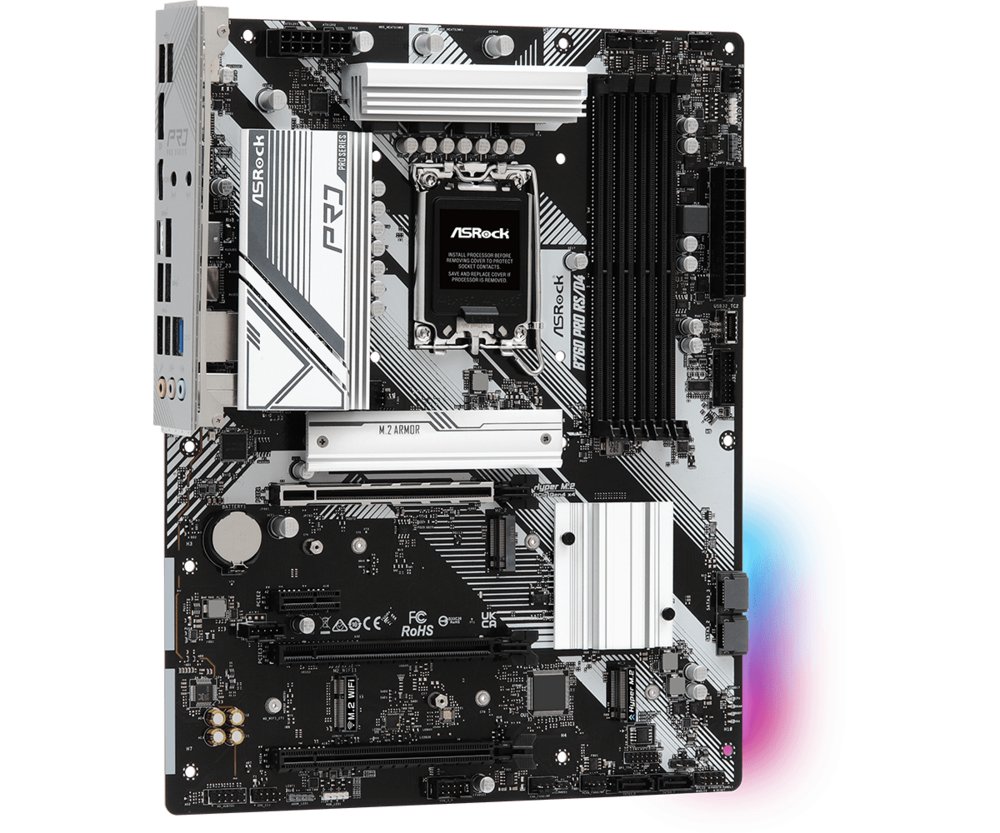 Asrock B760 Pro RS/D4 | Socket LGA 1700 | Intel B760 | 4xDDR4 | ATX | Moederbord 6 Asrock B760 Pro RS/D4 | Socket LGA 1700 | Intel B760 | 4xDDR4 | ATX | Moederbord - Afbeelding 6