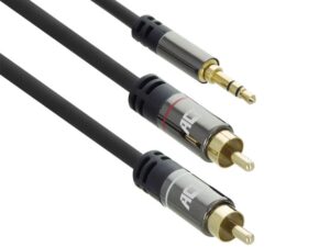ACT AC3605 | 3.5mm naar 2x RCA Audiokabel | 1