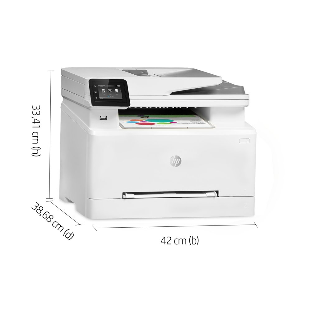 HP Color LaserJet Pro M282nw | All-in-One Laserprinter | A4 | 600 x 600 DPI | Wi-Fi | Kleur 11 HP Color LaserJet Pro M282nw | All-in-One Laserprinter | A4 | 600 x 600 DPI | Wi-Fi | Kleur - Afbeelding 11