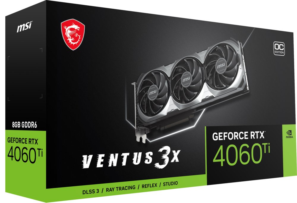 MSI GeForce RTX 4060 Ti VENTUS 3X OC | 8GB GDDR6 VRAM | Videokaart | GPU | Nvidia 9 MSI GeForce RTX 4060 Ti VENTUS 3X OC | 8GB GDDR6 VRAM | Videokaart | GPU | Nvidia - Afbeelding 9