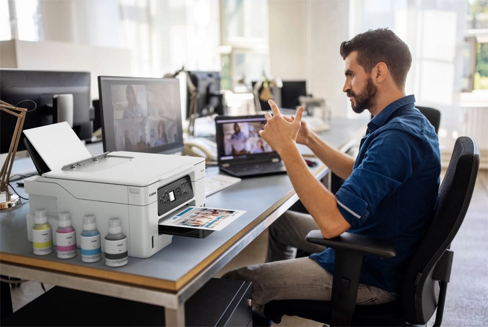 Canon MAXIFY GX3050 | All-in-One Inkjetprinter | A4 | 600 x 1200 DPI | Wi-Fi | Kleur 8 Canon MAXIFY GX3050 | All-in-One Inkjetprinter | A4 | 600 x 1200 DPI | Wi-Fi | Kleur - Afbeelding 8