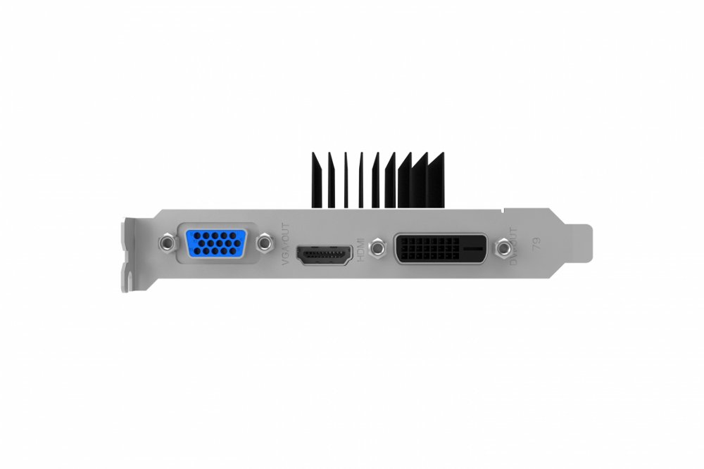 Palit GeForce GT 710 | 2GB GDDR3 VRAM | Passieve Koeling | Low Profile | Videokaart | GPU | NVIDIA 3 Palit GeForce GT 710 | 2GB GDDR3 VRAM | Passieve Koeling | Low Profile | Videokaart | GPU | NVIDIA - Afbeelding 3