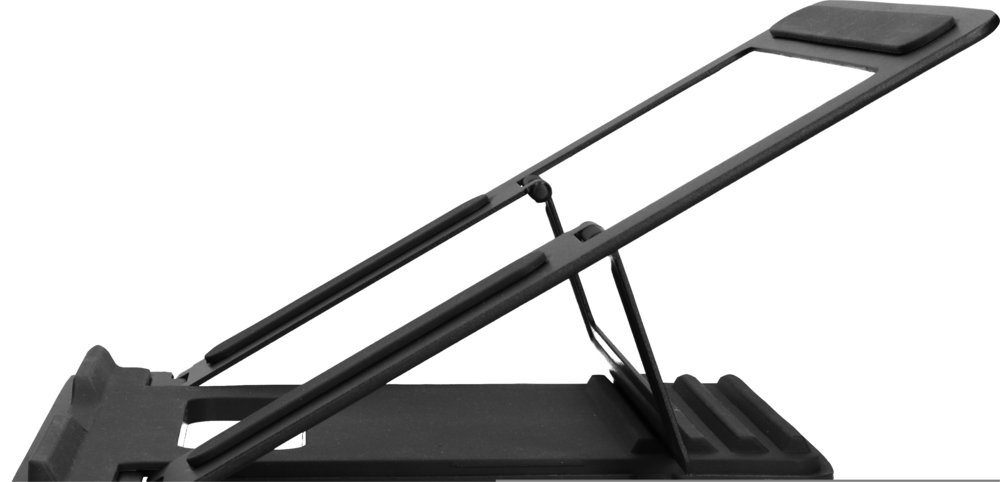 Mobiparts Laptopstandaard | Metaal | Zwart | Geschikt tot 17.3" 3 Mobiparts Laptopstandaard | Metaal | Zwart | Geschikt tot 17.3" - Afbeelding 3