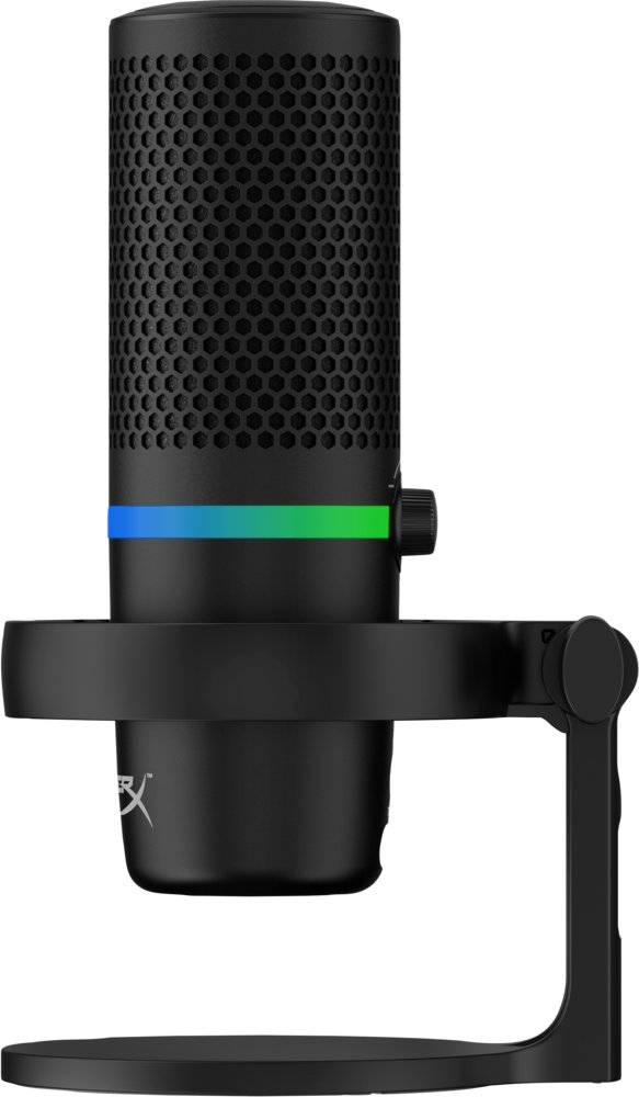 HyperX DuoCast | USB-microfoon | RGB-verlichting | Voor pc en console | Zwart 2 HyperX DuoCast | USB-microfoon | RGB-verlichting | Voor pc en console | Zwart - Afbeelding 2