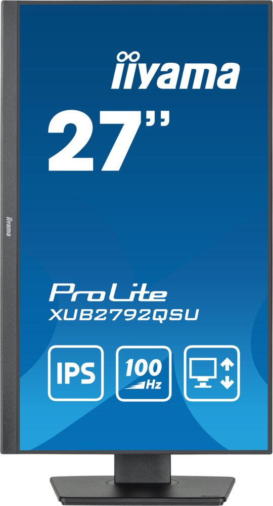 iiyama ProLite XUB2792QSU-B6 27" | 2560x1440 IPS | 100Hz | Monitor 2 iiyama ProLite XUB2792QSU-B6 27" | 2560x1440 IPS | 100Hz | Monitor - Afbeelding 2