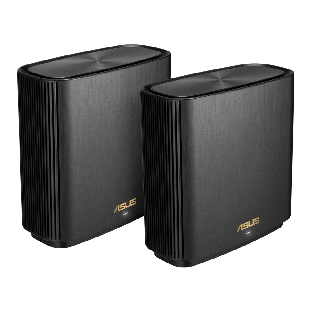 ASUS ZenWiFi XT9 (2-pack) | Tri-band WiFi 6 Mesh Router | Gigabit Ethernet | AX7800 | Zwart 1 ASUS ZenWiFi XT9 (2-pack) | Tri-band WiFi 6 Mesh Router | Gigabit Ethernet | AX7800 | Zwart
