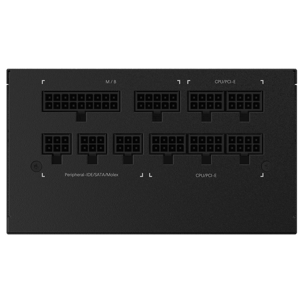 Gigabyte P850GM | 850W ATX Voeding (20+4 pin) | Zwart 6 Gigabyte P850GM | 850W ATX Voeding (20+4 pin) | Zwart - Afbeelding 6