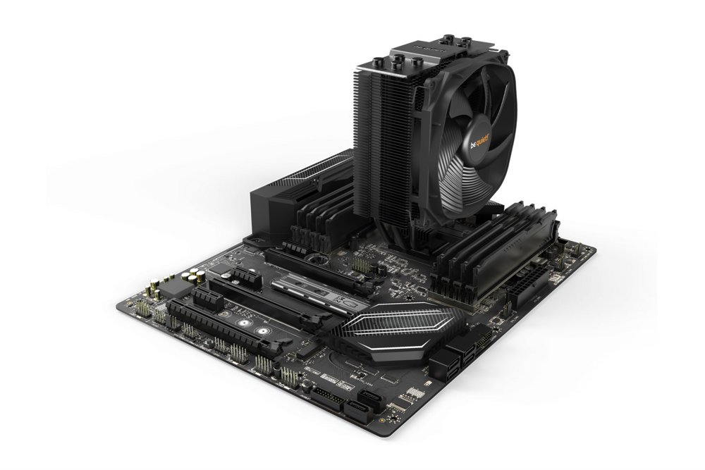 be quiet! Dark Rock Slim | 180W TDP | 159mm Hoogte | 120mm Fan | CPU Luchtkoeler 4 be quiet! Dark Rock Slim | 180W TDP | 159mm Hoogte | 120mm Fan | CPU Luchtkoeler - Afbeelding 4