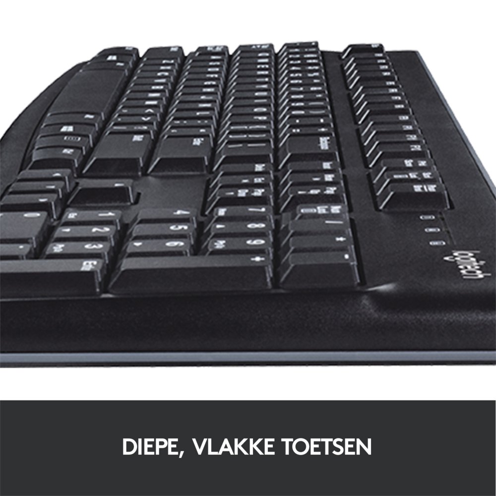 Logitech K120 | Zakelijk Bedraad Toetsenbord | QWERTY 13 Logitech K120 | Zakelijk Bedraad Toetsenbord | QWERTY - Afbeelding 13