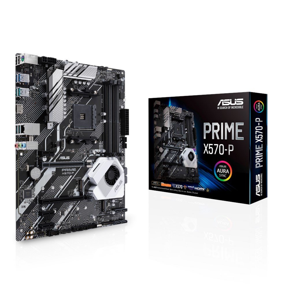 ASUS Prime X570-P | Socket AM4 | AMD X570 | 4xDDR4 | ATX | Moederbord 1 ASUS Prime X570-P | Socket AM4 | AMD X570 | 4xDDR4 | ATX | Moederbord