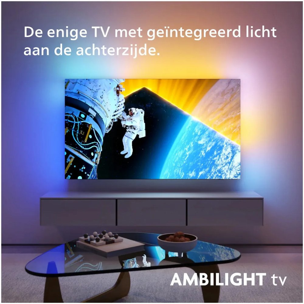 Philiips 48OLED849/12 | 48'' Ultra HD 4K | OLED Smart TV | Wifi | Dolby Vision | Google TV | 120Hz 3 Philiips 48OLED849/12 | 48'' Ultra HD 4K | OLED Smart TV | Wifi | Dolby Vision | Google TV | 120Hz - Afbeelding 3
