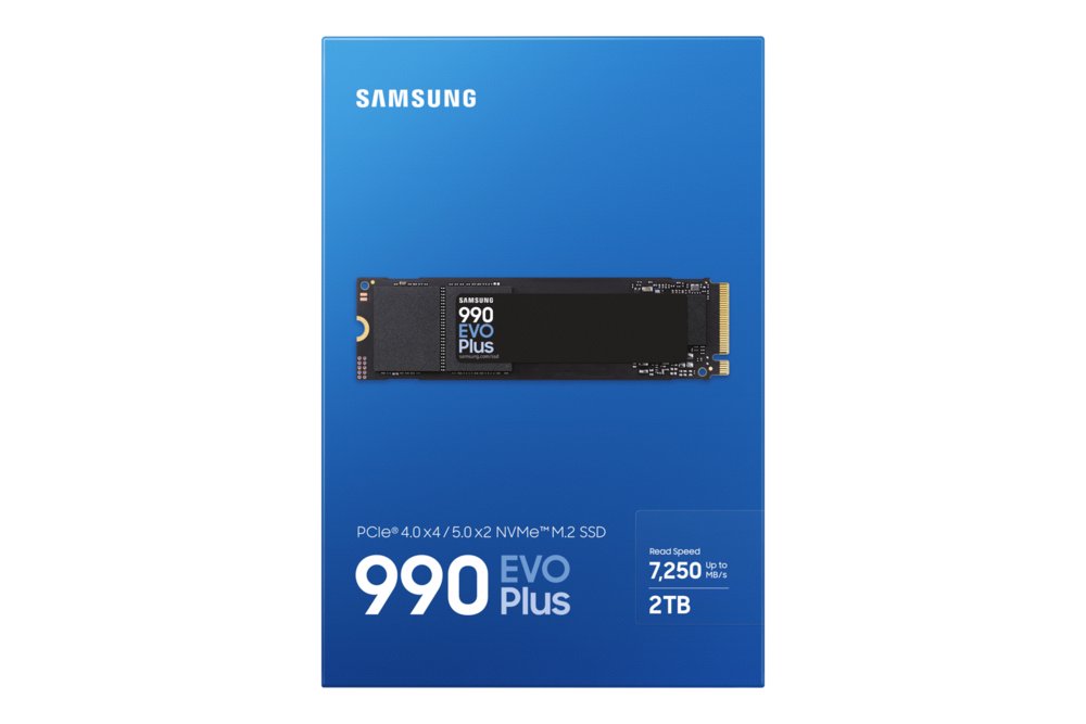 Samsung 990 EVO Plus | 2TB NVMe SSD | M.2 Gen4 | 7.250MB/s Lezen | 6.300MB/s Schrijven 5 Samsung 990 EVO Plus | 2TB NVMe SSD | M.2 Gen4 | 7.250MB/s Lezen | 6.300MB/s Schrijven - Afbeelding 5