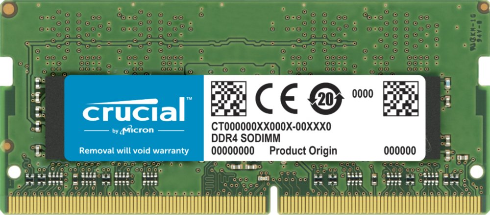 Crucial | 64GB 2x32GB DDR4 | 3200MHz | SODIMM | CL22 | Geheugenmodule | RAM 1 Crucial | 64GB 2x32GB DDR4 | 3200MHz | SODIMM | CL22 | Geheugenmodule | RAM