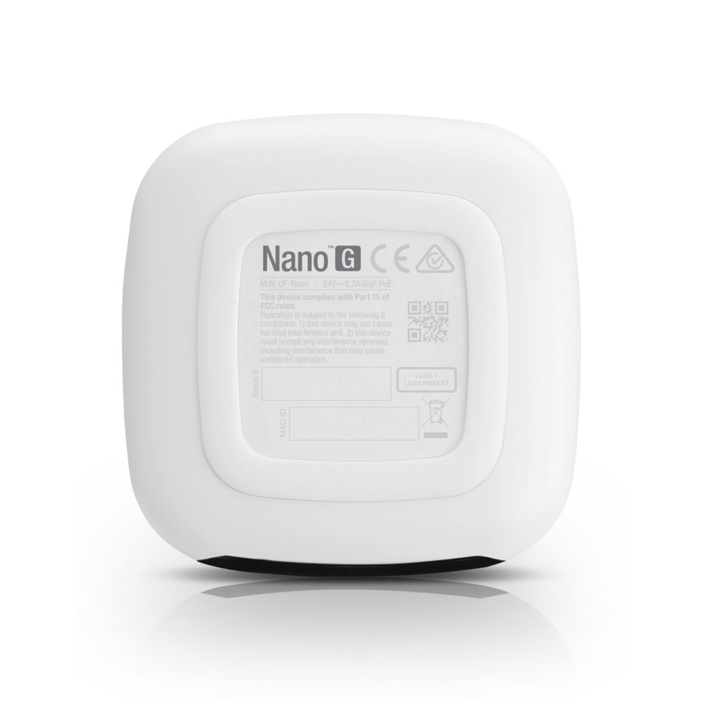 Ubiquiti UF-Nano G Gateway/Controller | GPON ONU | 1x Gigabit Ethernet | 2.5 Gbps Downstream | 1.25 Gbps Upstream | 24V Passive PoE 5 Ubiquiti UF-Nano G Gateway/Controller | GPON ONU | 1x Gigabit Ethernet | 2.5 Gbps Downstream | 1.25 Gbps Upstream | 24V Passive PoE - Afbeelding 5