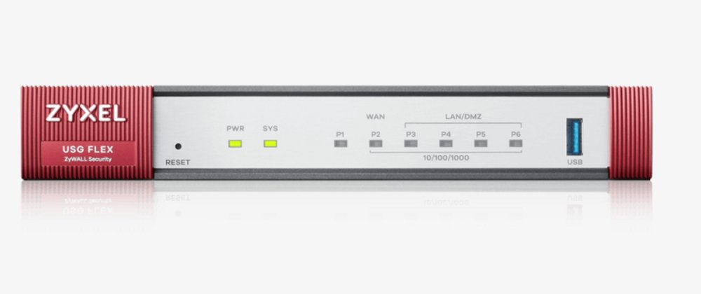 Zyxel USG Flex 100 | Firewall (Hardware) | 900 Mbit/s | 5x Gigabit LAN/WAN | VPN & UTM Beveiliging | Desktopbehuizing 1 Zyxel USG Flex 100 | Firewall (Hardware) | 900 Mbit/s | 5x Gigabit LAN/WAN | VPN & UTM Beveiliging | Desktopbehuizing