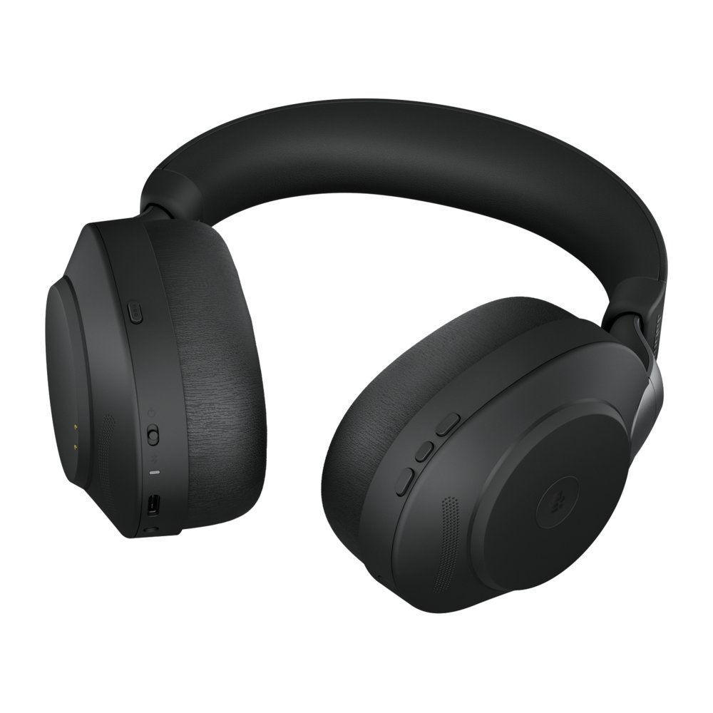 Jabra Evolve2 85 | Draadloze Over-Ear Headset | ANC | Bluetooth + 3.5mm | Zwart 2 Jabra Evolve2 85 | Draadloze Over-Ear Headset | ANC | Bluetooth + 3.5mm | Zwart - Afbeelding 2