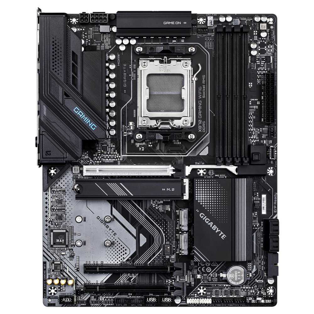 Gigabyte X870 GAMING WIFI6 | Socket AM5 | AMD X870 | 4xDDR5 | ATX | Moederbord 2 Gigabyte X870 GAMING WIFI6 | Socket AM5 | AMD X870 | 4xDDR5 | ATX | Moederbord - Afbeelding 2
