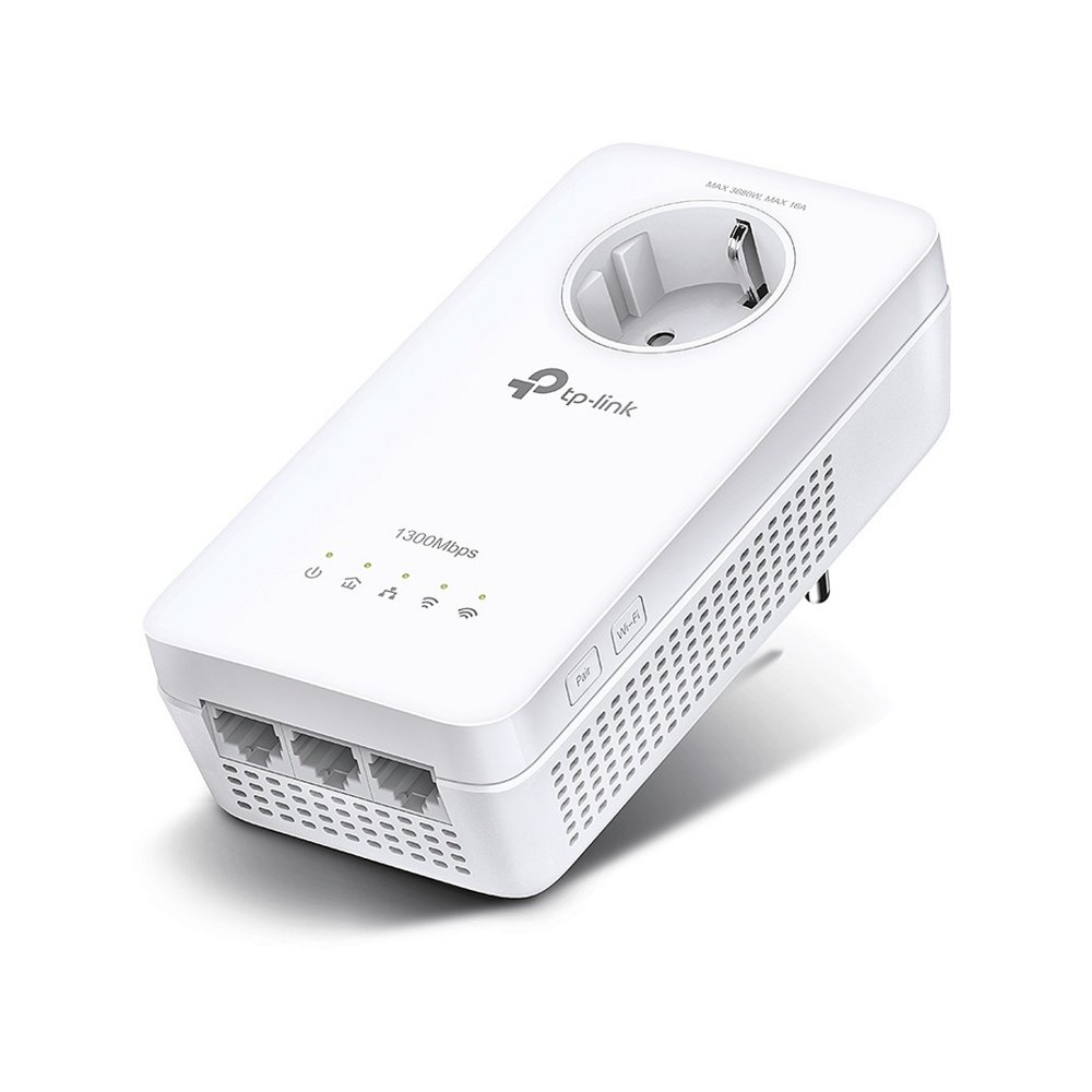 TP-Link TL-WPA8631P | Powerline Adapter | 1300 Mbps | Gigabit Ethernet | Wi-Fi AC1200 | Met Stopcontact | Wit 1 TP-Link TL-WPA8631P | Powerline Adapter | 1300 Mbps | Gigabit Ethernet | Wi-Fi AC1200 | Met Stopcontact | Wit
