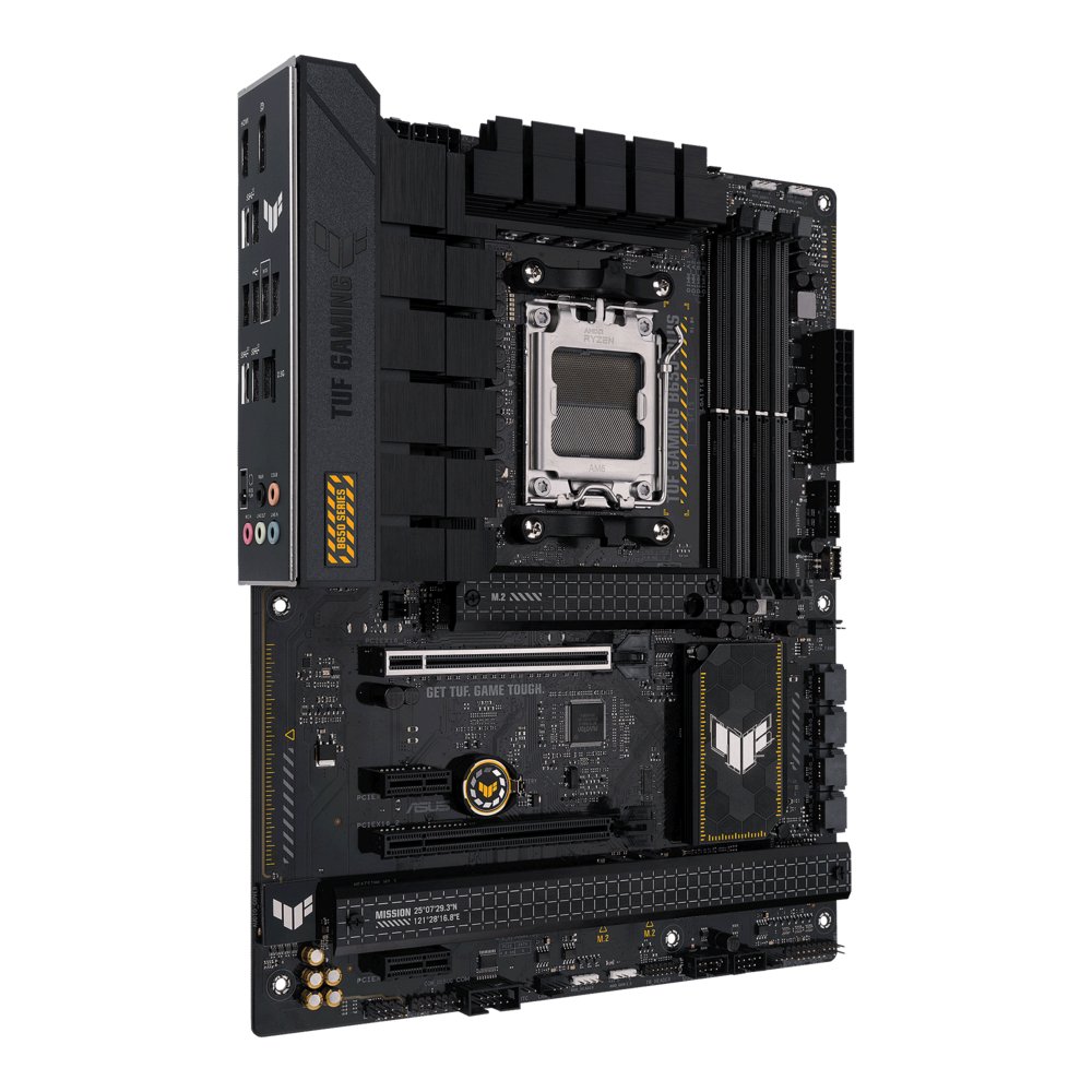 ASUS TUF GAMING B650-PLUS | Socket AM5 | AMD B650 | 4xDDR5 | ATX | Moederbord 3 ASUS TUF GAMING B650-PLUS | Socket AM5 | AMD B650 | 4xDDR5 | ATX | Moederbord - Afbeelding 3