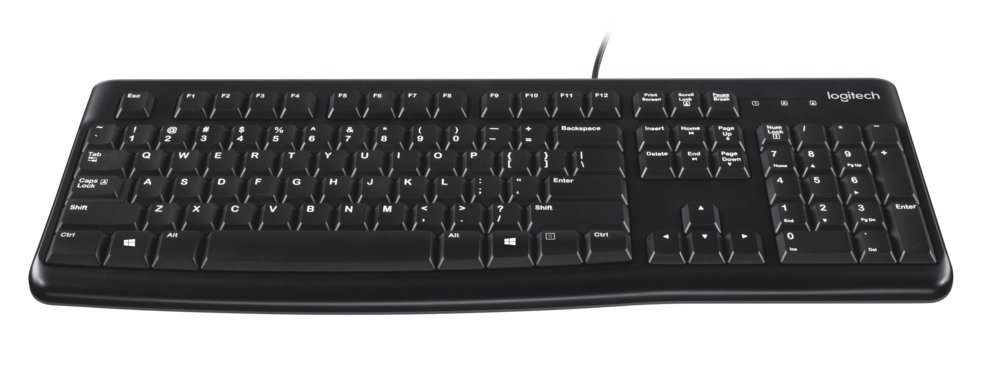 Logitech Keyboard K120 | Zakelijk Bedraad Toetsenbord | QWERTY 2 Logitech Keyboard K120 | Zakelijk Bedraad Toetsenbord | QWERTY - Afbeelding 2